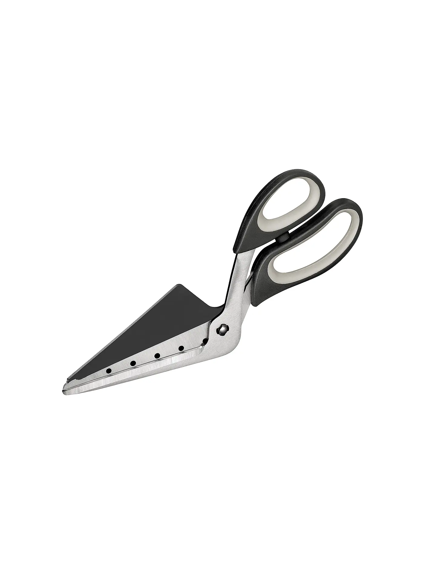 KÜCHENPROFI | Pizzaschere 27cm Edelstahl / Schwarz | 